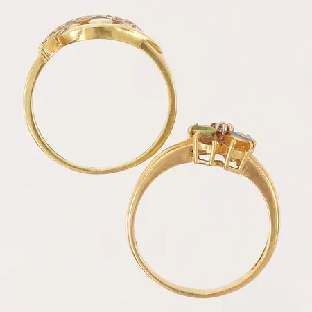 Guldskrot, defekt, 18K.  Vikt: 4,6 g