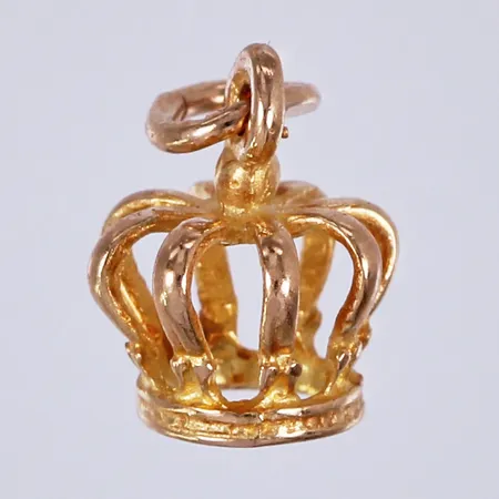 Berlock, längd ca 0,9cm, Ø 6mm, 18K Vikt: 0,4 g