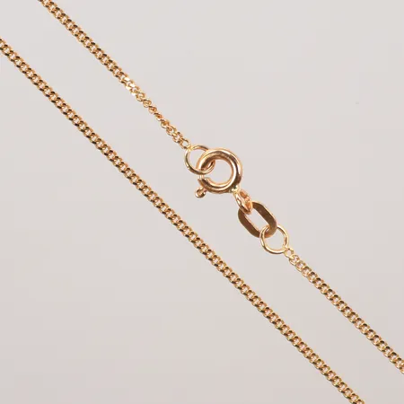 Halskedja Pansar, längd 50cm, bredd 1mm, 18K Vikt: 3,1 g