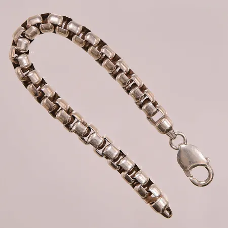 Armband, 18cm, bredd:7mm, 925/1000 Silver 36,8g.