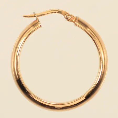 Udda örhänge, Ø25mm, bredd ca 5,5mm, 14K Vikt: 2,3 g