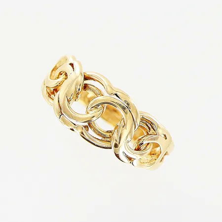 Ring Bismarck, 16½, bredd 2,5-85mm, 18K Vikt: 3,8 g