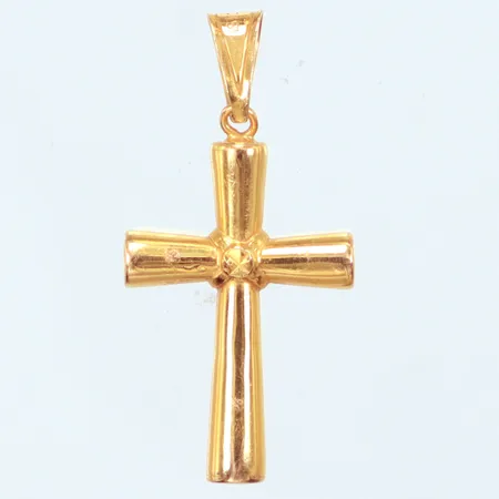 Kors , 1,5 x 3,5cm, 21k Vikt: 3,1 g