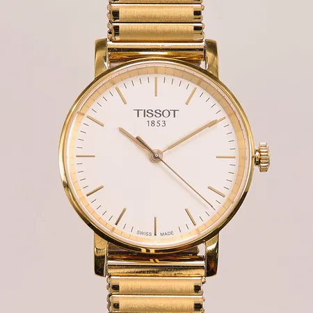 Damur Tissot, 30mm, doublé, refnr:T109210A, serienr:9RX N9M N6F, flexlänk.