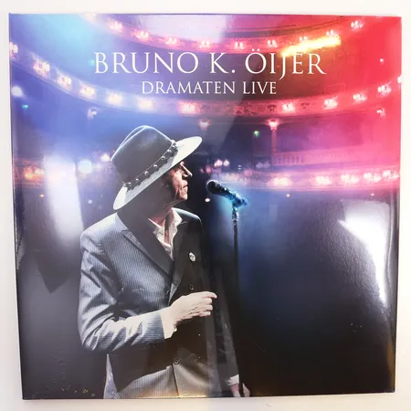 Vinylskiva, Bruno K. Öijer  Dramaten Live, Ean: 7350071400432, oöppnad
