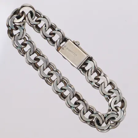 Armband, Bismarck, 19cm, bredd: 11,4mm, 830/1000 silver Vikt: 31 g