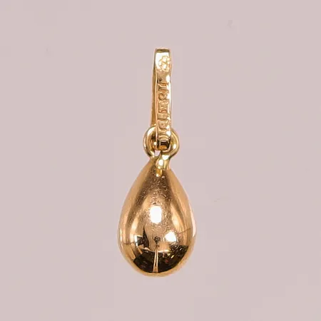 Hänge "droppe", 10mm, 18K 0,4g.