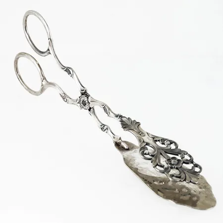 Vikingros i silver (830/1000): kaktång. Den är 17,2 cm lång och väger 38,4g. Norsk kontrollstämpel & svenska importstämplar. 