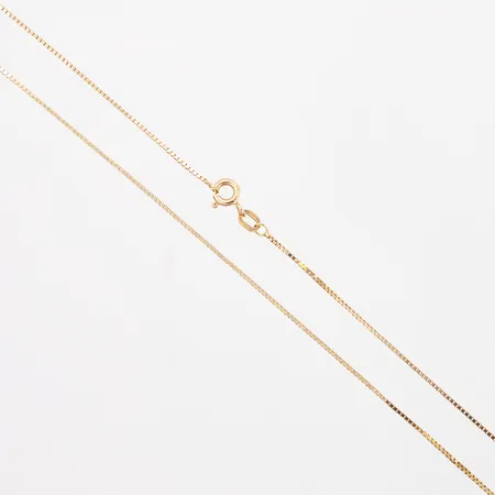 Kedja Venezia, 45cmm, bredd: 1mm, GHA, 18K Vikt: 2,5 g
