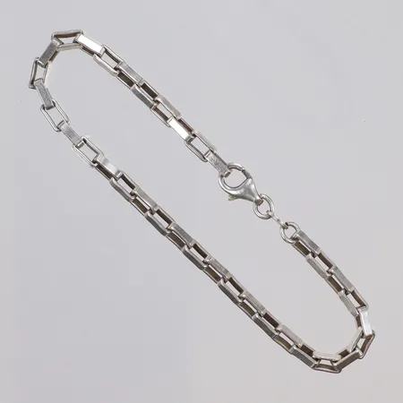 Armband ankar, 19cm, bredd 3,5mm, GHA, Silver 925/1000  Vikt: 7,8 g