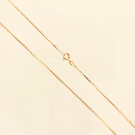 Kedja Pansar, längd 40cm, bredd 1,2mm, 18K  Vikt: 2,2 g