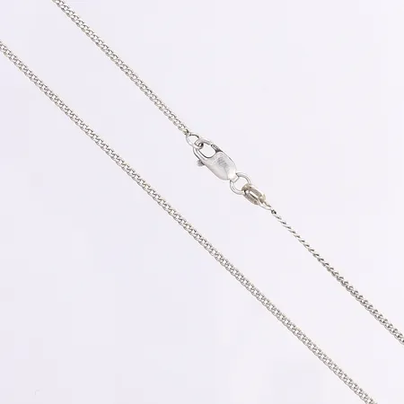 Halskedja pansar, 56,5cm, bredd 1,5mm, silver 925/1000 Vikt: 3,4 g