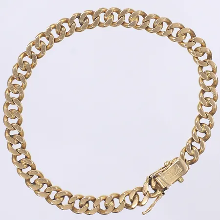 Armband, Pansar, 21cm, bredd 6,5mm, 18K Vikt: 26,6 g