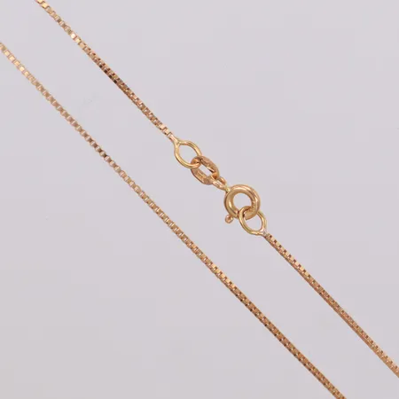 Kedja Venezia, längd 36cm, GHA, 18K  Vikt: 2,1 g