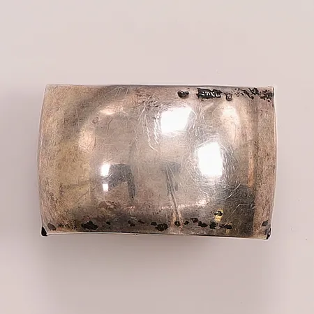 Servettring, defekt, gravyr, 830/1000 Silver 12,5g.