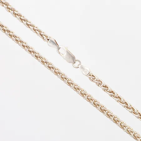 Kedja, 45cm, bredd: 4mm, silver 925/1000 Vikt: 24,5 g