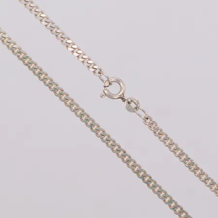 Kedja, pansar, 45cm, bredd: 2,4mm, 835/1000 silver Vikt: 6,7 g