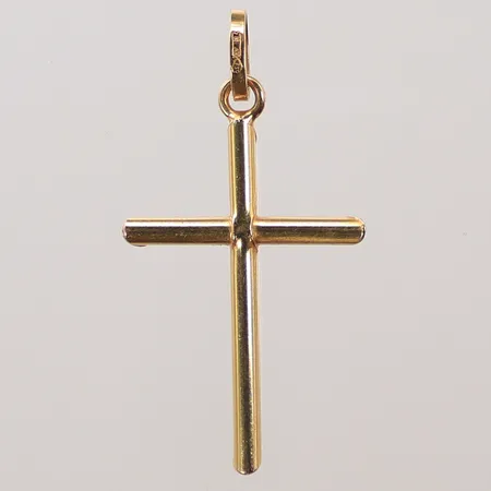 Hänge kors, 42x20mm, 18K Vikt: 2,2 g