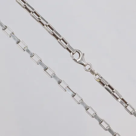 Kedja ankar, 45cm, bredd 3,5mm, GHA, Silver 925/1000  Vikt: 18 g