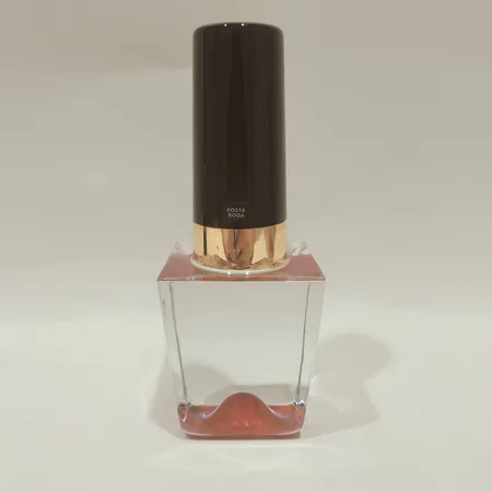 Glasskulptur, Make Up, Åsa Jungnelius för Kosta Boda, nagellack, röd, höjd ca 18cm, etikettmärkt, 