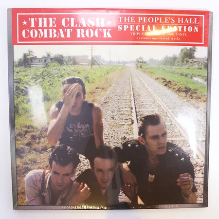 Vinylskiva, The clash - Combat rock, The peoples hall special edition, Ean: 194399551318, oöppnad Skickas med paket.