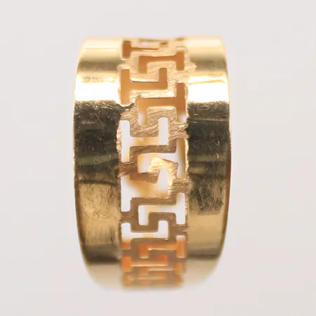 Udda örhänge, 35x19mm,14K Vikt: 3,9 g