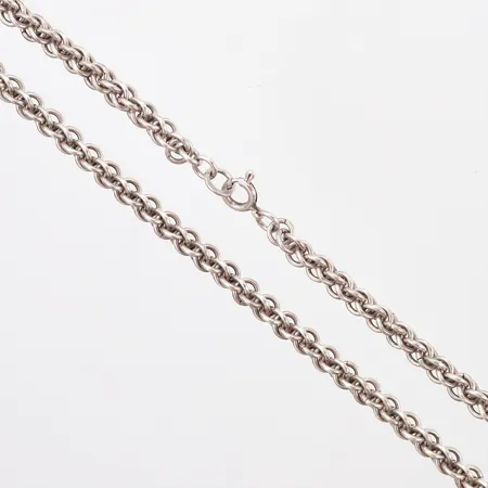 Kedja, 41cm, bredd: 5mm, silver 925/1000 Vikt: 27,4 g