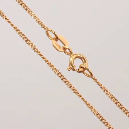 Halskedja Pansar, längd 40cm, bredd 1mm, 18K Vikt: 2,5 g