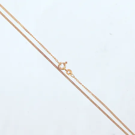 Kedja Pansar, längd 44,5cm, bredd 2,1mm, 18K  Vikt: 3,6 g