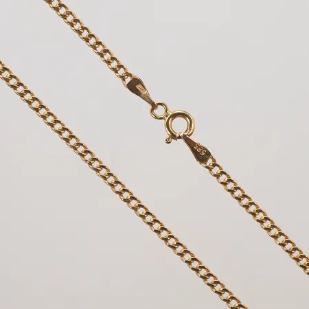 Halskedja Pansar, längd 51,5cm, bredd 2mm, 14K Vikt: 2,9 g