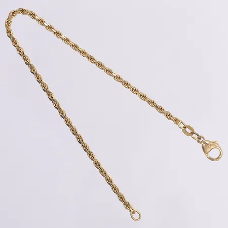 Armband Cordell, 17,5cm, bredd 2,5mm, lås Balestra, 18K Vikt: 5,1 g