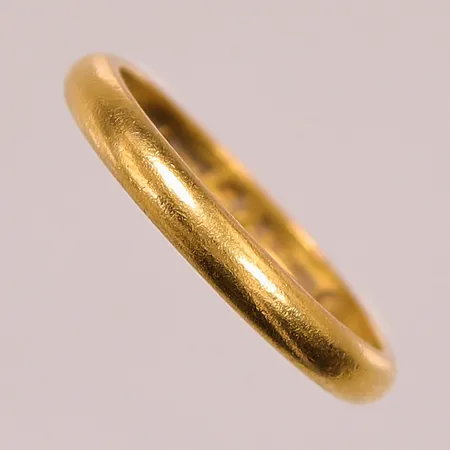 Ring, Ø19¼, gravyr, 23K 5,4g.