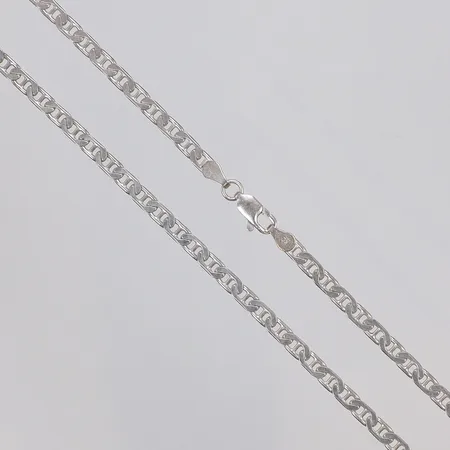 Kedja, 50,5cm, bredd 4mm, silver 925/1000 Vikt: 13 g