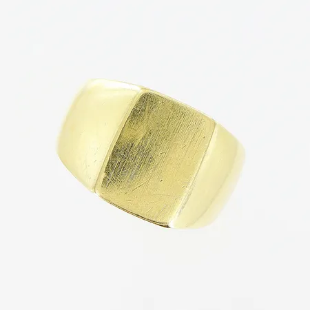 Klackring, stl 20, bredd 4,5-14mm, smärre repor, 18K.  Vikt: 8,2 g