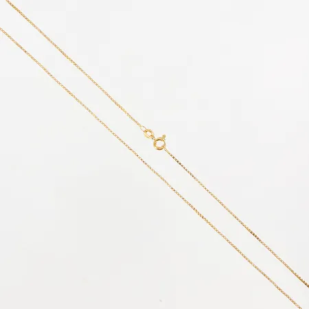 Kedja Venezia, 44cm, bredd: 1mm, skevheter, 18K Vikt: 2,9 g