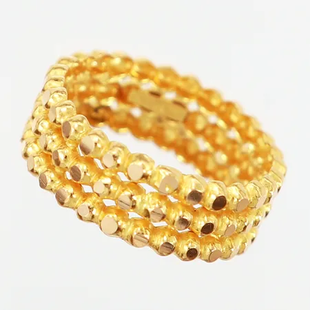 Ring, stl 18¼, bredd: 8mm, 21K Vikt: 2,9 g