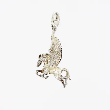 Hänge Thomas Sabo, karbinhake, häst med vingar, 34x15mm, silver 925/1000. Vikt: 2,9 g
