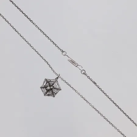 Collier 48.5cm, bredd 1-18mm okänd metall 