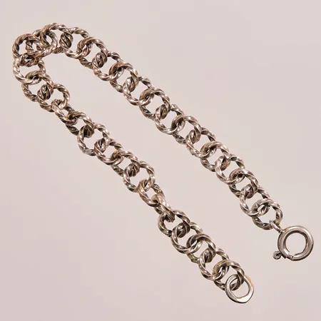 Armband, 19,5cm, 925/1000 Silver 17,3g.