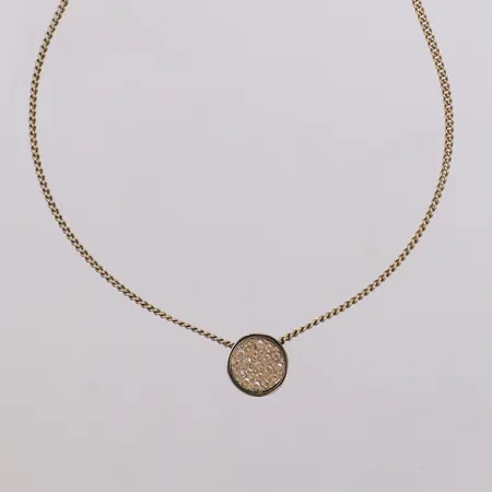 Collier, 40+42,5+44,5cm, bredd: 1,8mm, Dyrberg Kern, metall