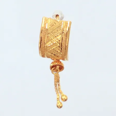 Singelörhänge, 3cm, 21k   Vikt: 1,7 g