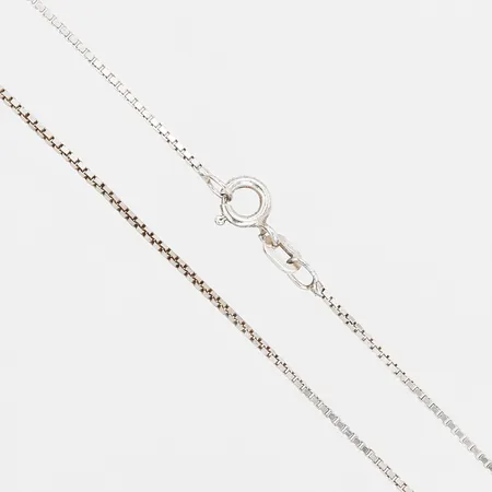 Kedja, Venezia, längd 70cm, bredd 1mm, tillverkad av Guldfynd AB, silver Vikt: 4,7 g