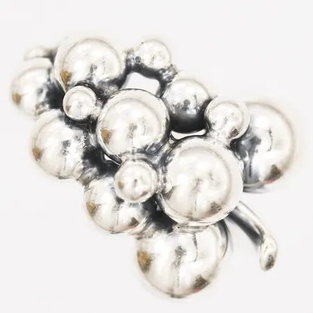 Ring, Georg Jensen, Moonlight Grapes, stl 55/17½, bredd: 3 - 17 mm, 925/1000 silver. Vikt: 9 g