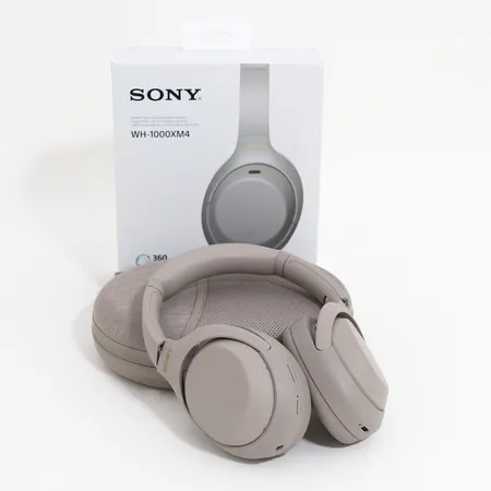 Hörlurar SONY, WH-1000XM4, Trådlösa, noice canceling, originaltillbehör, etui, samt kartong