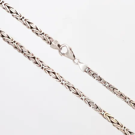 Kedja kejsarlänk, 51cm, bredd: 4mm, silver 925/1000 Vikt: 46,6 g