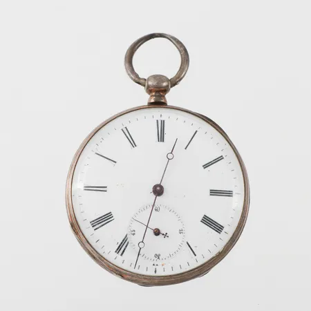 Fickur defekt, diameter ca 47 mm, silver.
