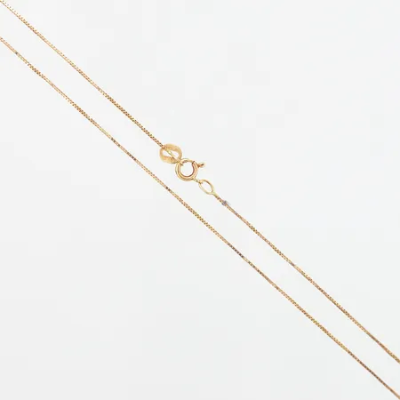 Kedja Venezia, 42cm, bredd: 0,5mm, 18K Vikt: 1,4 g