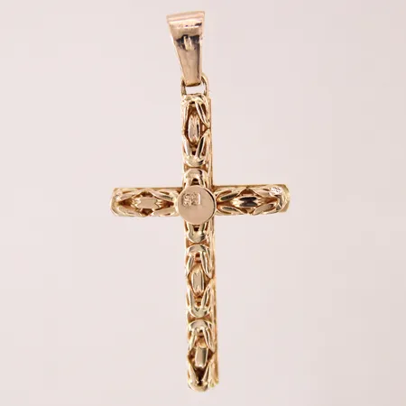 Hänge kors, Kejsar, 64x31mm, 18K  Vikt: 17,7 g