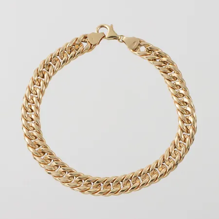 Armband, längd ca 22 cm, bredd 8.5 mm, 18k. Vikt: 8,2 g