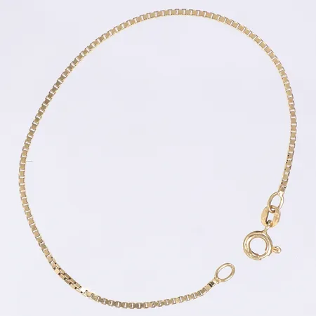 Armband Venezia, 17cm, bredd 1,5mm, 18K Vikt: 2,5 g